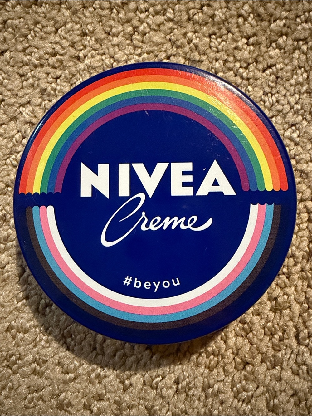 NWT Nivea Creme Rainbow Tin – Blue